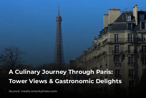 A Culinary Journey Through Paris:  Eiffel Tower Views & Gastronomic Delights