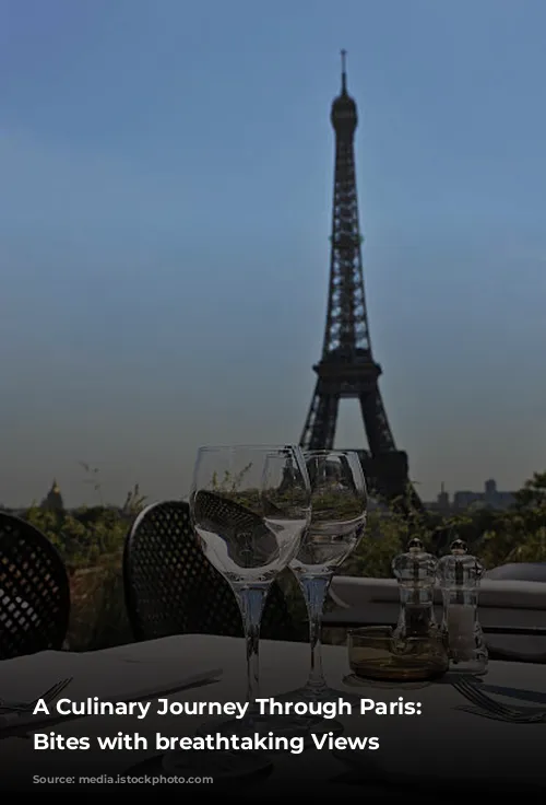 A Culinary Journey Through Paris: Exquisite Bites with breathtaking Views