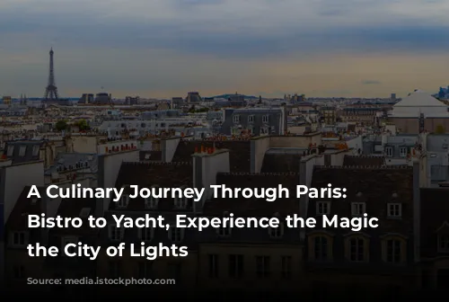 A Culinary Journey Through Paris: From Bistro to Yacht, Experience the Magic of the City of Lights