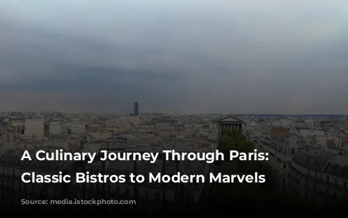 A Culinary Journey Through Paris: From Classic Bistros to Modern Marvels