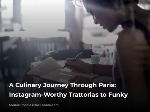 A Culinary Journey Through Paris: From Instagram-Worthy Trattorias to Funky Cafés