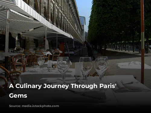 A Culinary Journey Through Paris' Hidden Gems