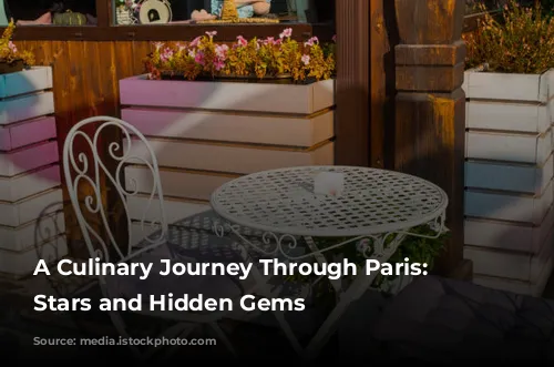 A Culinary Journey Through Paris: Michelin Stars and Hidden Gems