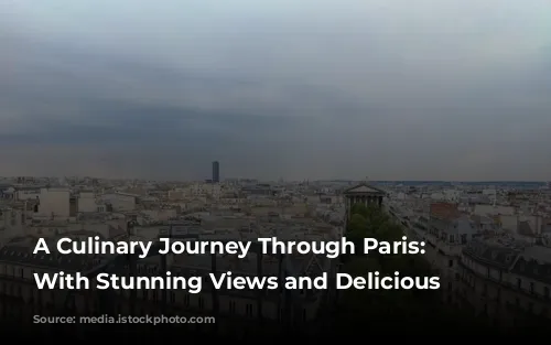 A Culinary Journey Through Paris:  Restaurants With Stunning Views and Delicious Food