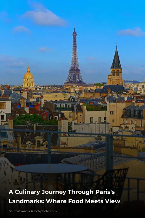 A Culinary Journey Through Paris's Iconic Landmarks: Where Food Meets View