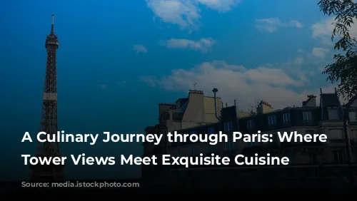 A Culinary Journey through Paris: Where Eiffel Tower Views Meet Exquisite Cuisine