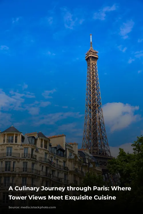 A Culinary Journey through Paris: Where Eiffel Tower Views Meet Exquisite Cuisine