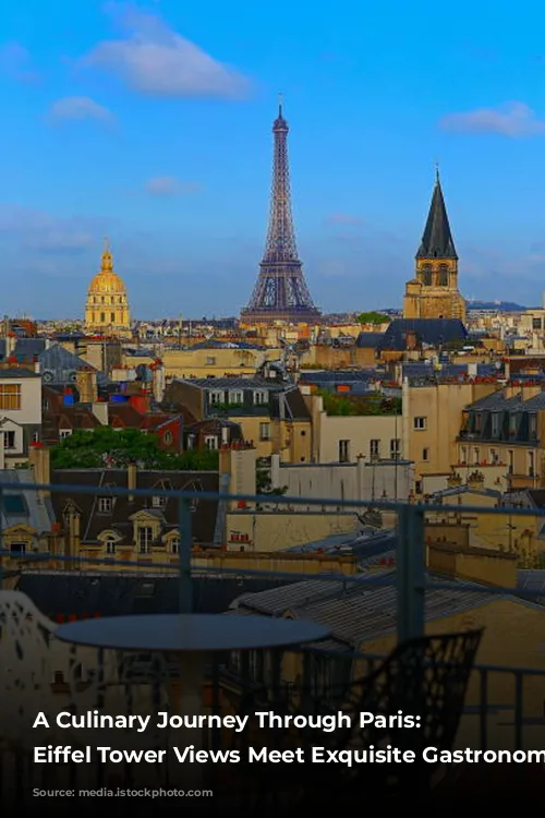 A Culinary Journey Through Paris: Where Eiffel Tower Views Meet Exquisite Gastronomy