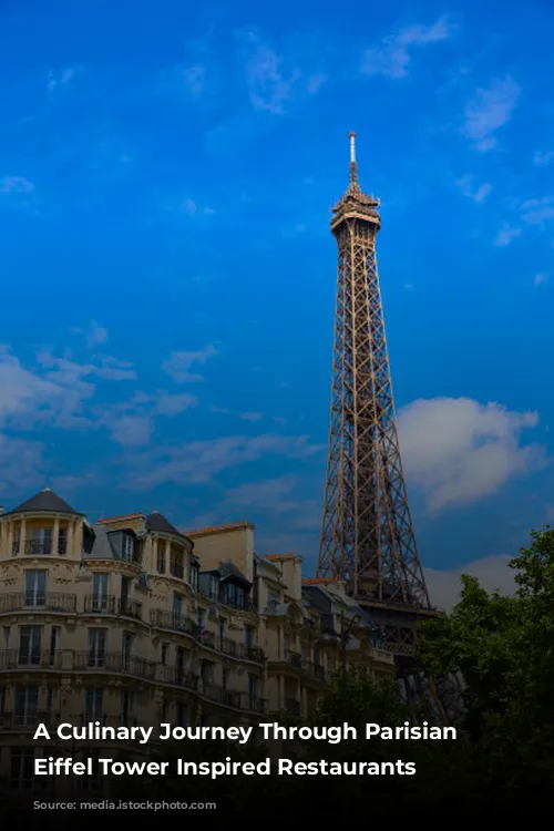 A Culinary Journey Through Parisian Delights:  Eiffel Tower Inspired Restaurants