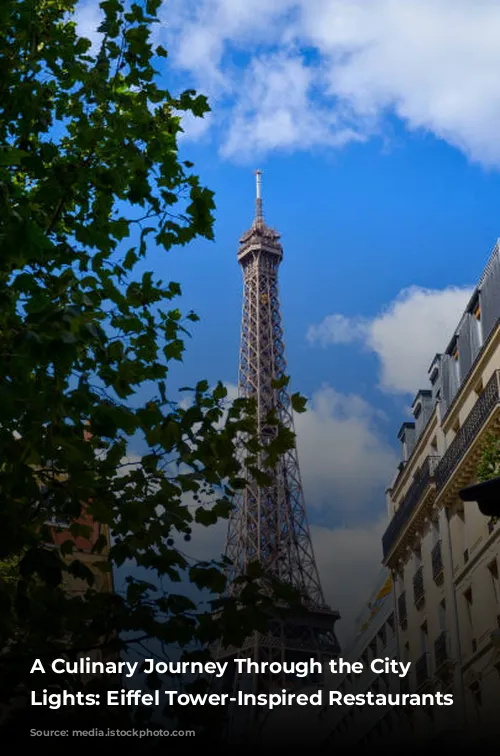 A Culinary Journey Through the City of Lights: Eiffel Tower-Inspired Restaurants