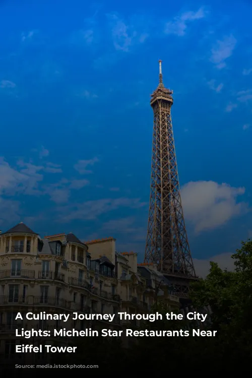 A Culinary Journey Through the City of Lights: Michelin Star Restaurants Near the Eiffel Tower