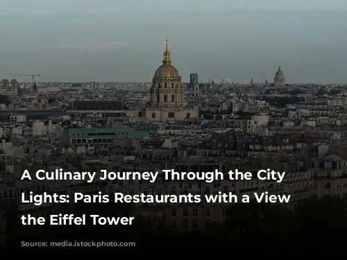 A Culinary Journey Through the City of Lights: Paris Restaurants with a View of the Eiffel Tower