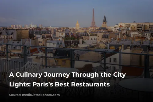 A Culinary Journey Through the City of Lights: Paris’s Best Restaurants