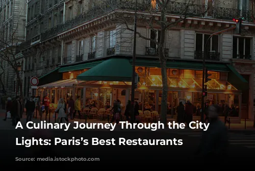 A Culinary Journey Through the City of Lights: Paris’s Best Restaurants