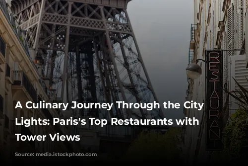 A Culinary Journey Through the City of Lights: Paris's Top Restaurants with Eiffel Tower Views