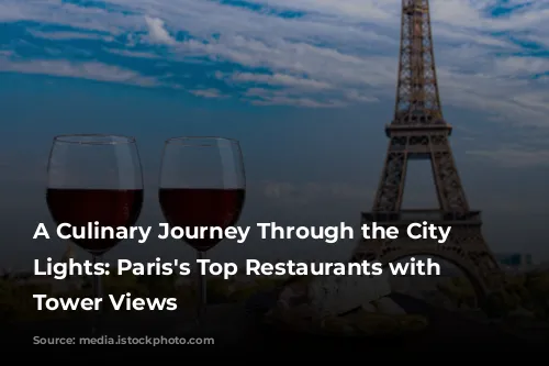 A Culinary Journey Through the City of Lights: Paris's Top Restaurants with Eiffel Tower Views