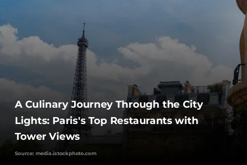 A Culinary Journey Through the City of Lights: Paris's Top Restaurants with Eiffel Tower Views