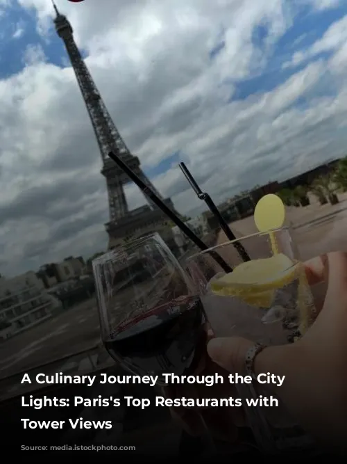 A Culinary Journey Through the City of Lights: Paris's Top Restaurants with Eiffel Tower Views