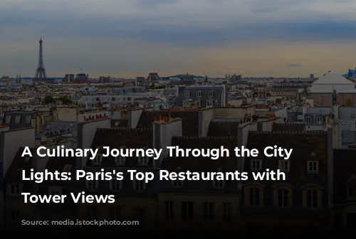 A Culinary Journey Through the City of Lights: Paris's Top Restaurants with Eiffel Tower Views