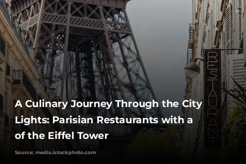 A Culinary Journey Through the City of Lights: Parisian Restaurants with a View of the Eiffel Tower