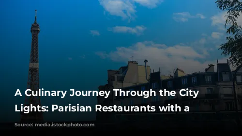 A Culinary Journey Through the City of Lights: Parisian Restaurants with a View