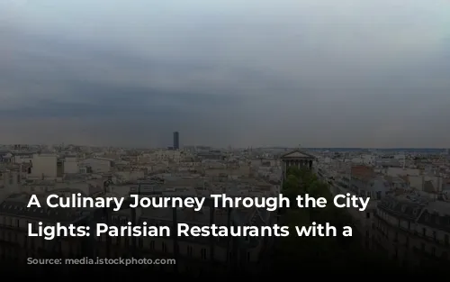 A Culinary Journey Through the City of Lights: Parisian Restaurants with a View