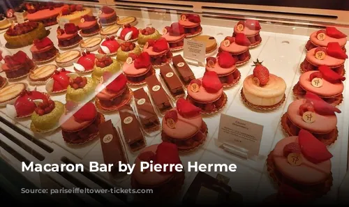 Macaron Bar by Pierre Herme