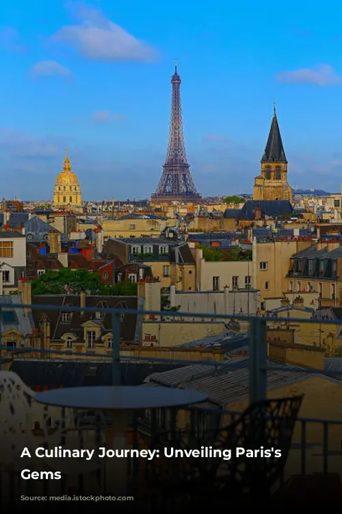 A Culinary Journey: Unveiling Paris's Hidden Gems