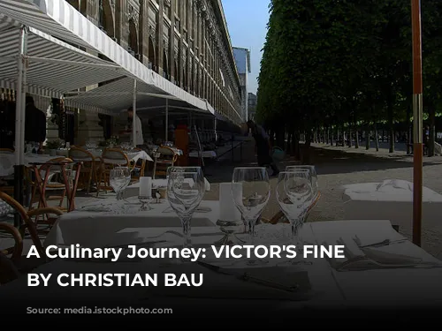 A Culinary Journey: VICTOR'S FINE DINING BY CHRISTIAN BAU