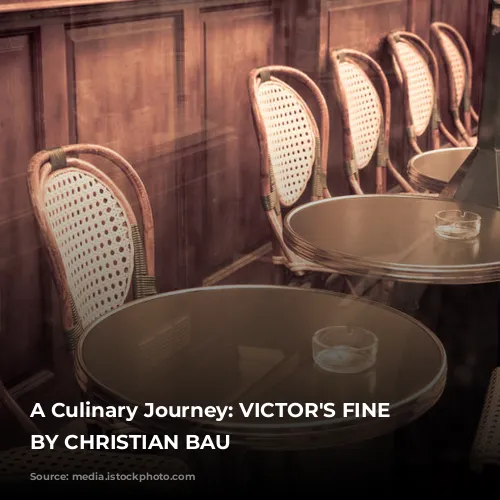 A Culinary Journey: VICTOR'S FINE DINING BY CHRISTIAN BAU