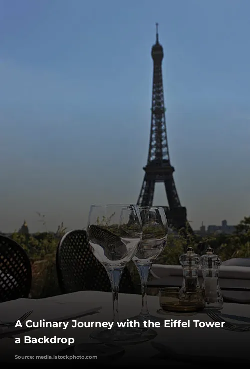 A Culinary Journey with the Eiffel Tower as a Backdrop