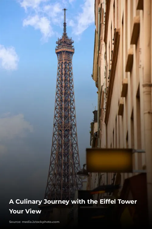 A Culinary Journey with the Eiffel Tower as Your View