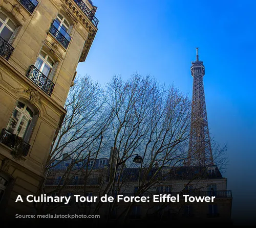 A Culinary Tour de Force: Eiffel Tower Restaurants