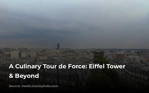 A Culinary Tour de Force: Eiffel Tower Views & Beyond