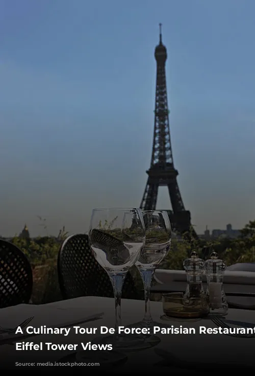 A Culinary Tour De Force: Parisian Restaurants with Eiffel Tower Views