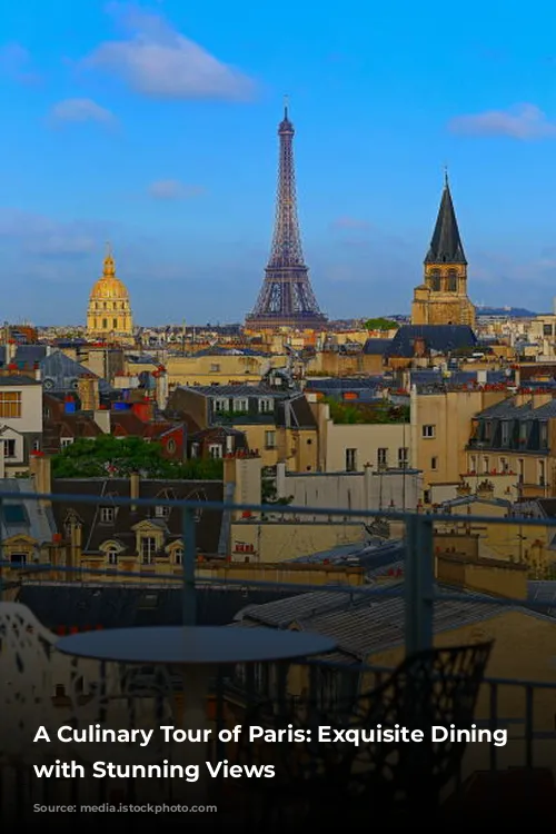 A Culinary Tour of Paris: Exquisite Dining Experiences with Stunning Views