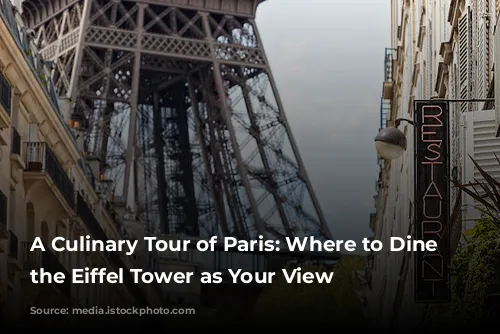 A Culinary Tour of Paris: Where to Dine with the Eiffel Tower as Your View