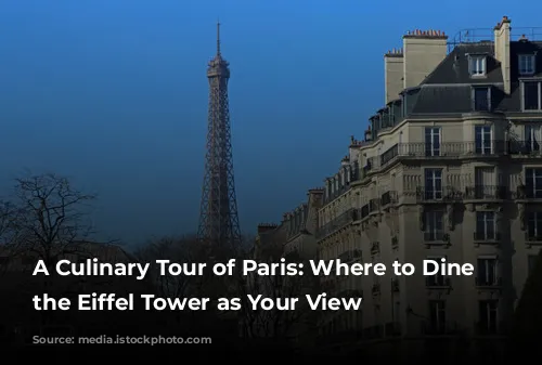 A Culinary Tour of Paris: Where to Dine with the Eiffel Tower as Your View