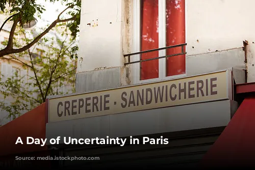 A Day of Uncertainty in Paris