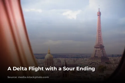 A Delta Flight with a Sour Ending