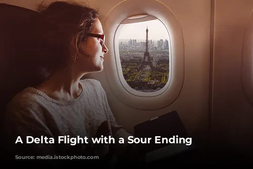 A Delta Flight with a Sour Ending