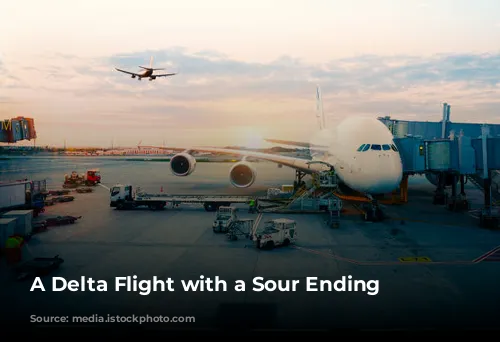 A Delta Flight with a Sour Ending