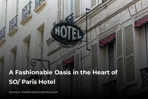 A Fashionable Oasis in the Heart of Paris: SO/ Paris Hotel