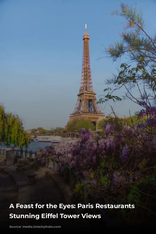 A Feast for the Eyes: Paris Restaurants with Stunning Eiffel Tower Views