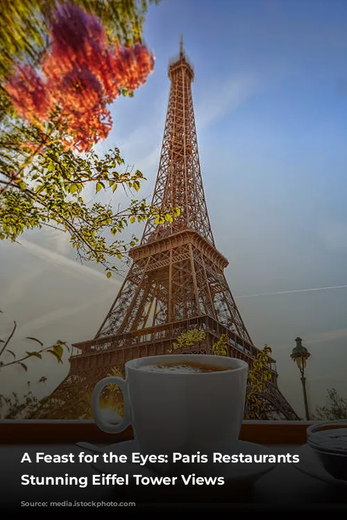 A Feast for the Eyes: Paris Restaurants with Stunning Eiffel Tower Views