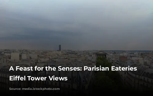 A Feast for the Senses: Parisian Eateries with Eiffel Tower Views