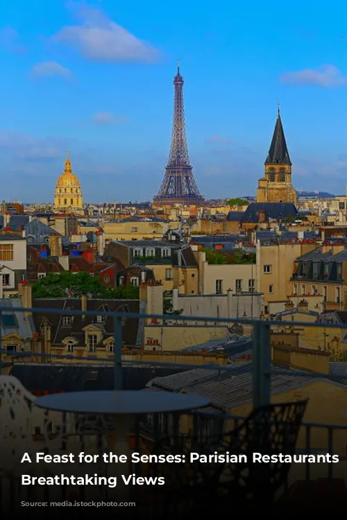 A Feast for the Senses: Parisian Restaurants with Breathtaking Views