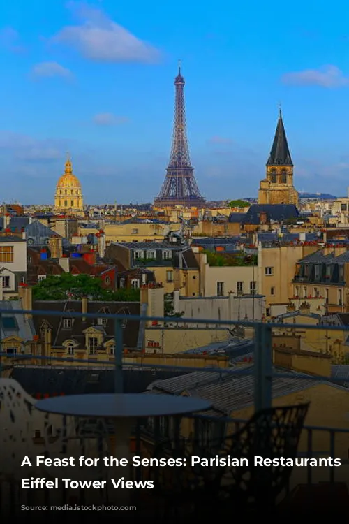 A Feast for the Senses: Parisian Restaurants with Eiffel Tower Views