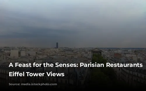 A Feast for the Senses: Parisian Restaurants with Eiffel Tower Views