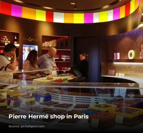 Pierre Hermé shop in Paris